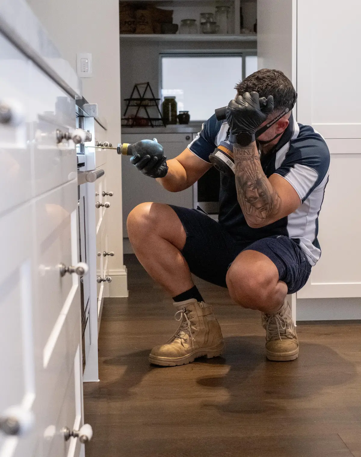 A Sydney Pest Crew technician